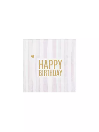 RAEDER | Lunch Servietten 33x33cm HAPPY BIRTHDAY | 